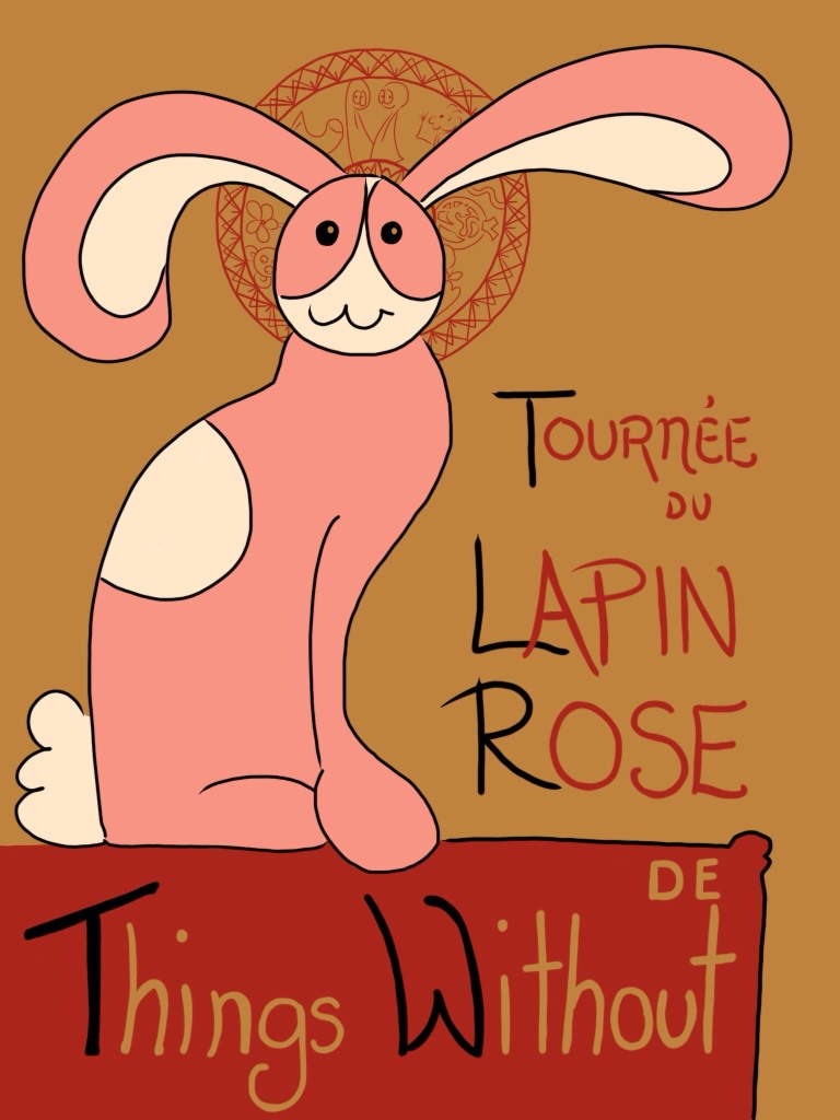 Tournee du Lapin Rose illustration