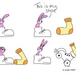 shoes webcomic, see below for full transcript