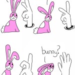 funny bunny webcomic, see below for full transcript