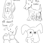 Doggies webcomic, see below for full transcript