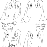 Transcript Thing 1: I like these new people Thing 1: So smart, so creative, so many great conversations. Thing 1: They probably think I'm the worst. Thing 2: It's pro... Thing 1: WORST Thing 2: What makes you think that? Thing 1: because I TALKED to them.