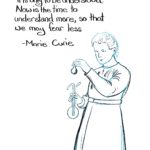 Marie Curie and Boot webcomic, see below for full transcript