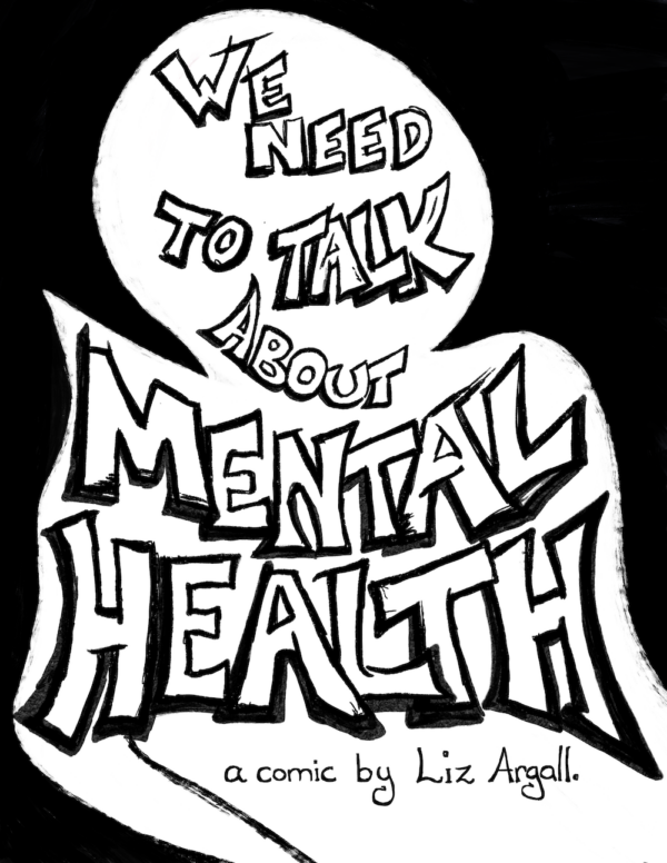 We Need to Talk About Mental Health comic cover